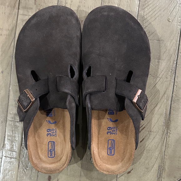 Birkenstock Dark Brown Slip-On Loafers - Picture 5 of 6